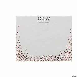 Cheapest 💯 Personalized Scatter Dot Placemats - 15 Pc. ⭐