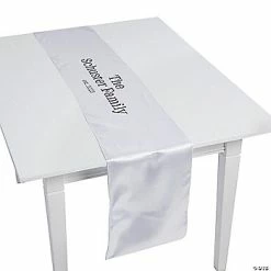 Best Pirce 🤩 Personalized Last Name Table Runner ⌛