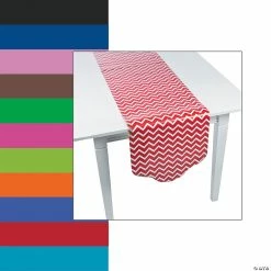 Outlet βοΈ Chevron & Polka Dot Table Runner β