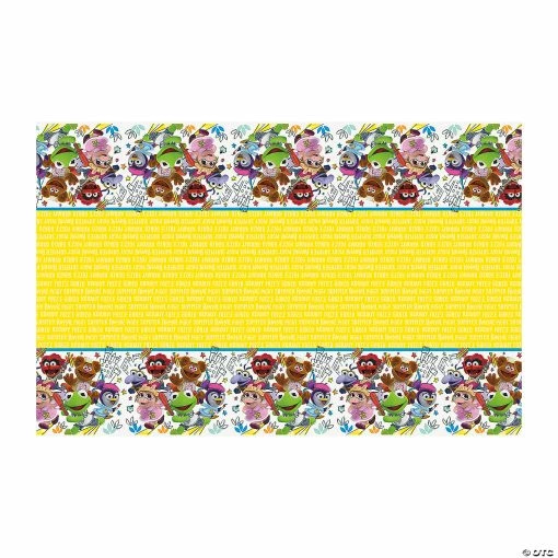 Best Sale 🔔 Disney's Muppet Babies Plastic Tablecloth ✔️ -Wedding Table Covers Sales disneys muppet babies plastic tablecloth13958738