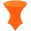 Budget 😉 GW Linens Neon Orange 36" x 43" Cocktail Spandex Fitted Stretch Tablecloth Table Cover Wedding Banquet Party ⭐