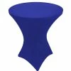 Buy 🛒 GW Linens Royal Blue 36" x 43" Cocktail Spandex Fitted Stretch Tablecloth Table Cover Wedding Banquet Party 🧨