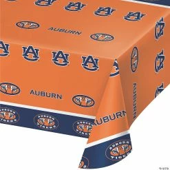 Cheap 🧨 NCAA Auburn University Plastic Tablecloths 3 Count 😍