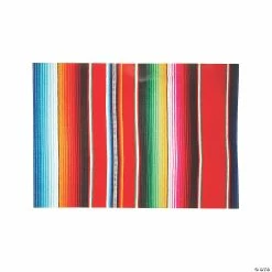 Cheapest ❤️ Sarape Print Paper Placemats- 50 Pc. 🔔