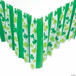 Best deal ⌛ St. Patrick’s Day Shamrock Table 👗 Skirt ⌛