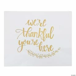 Cheap 😉 Thankful Paper Placemats - 25 Pc. 🥰