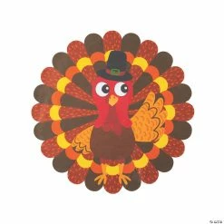 Cheap 😉 Thanksgiving Turkey Paper Placemats - 50 Pc. 🎉