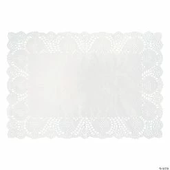 New ❤️ White Doily Placemats - 8 Pc. 🤩